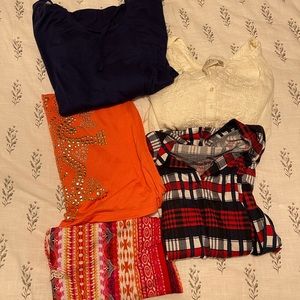 Womens large and XL top bundle